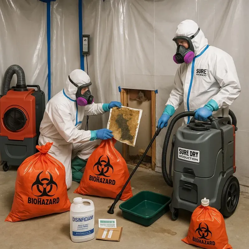 Contaminated Water Handling Protocols process in Millington, TN