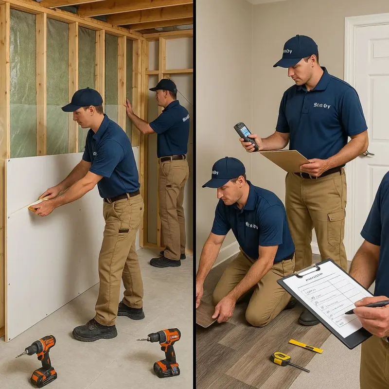 Repairs and Reconstruction process in Millington, TN